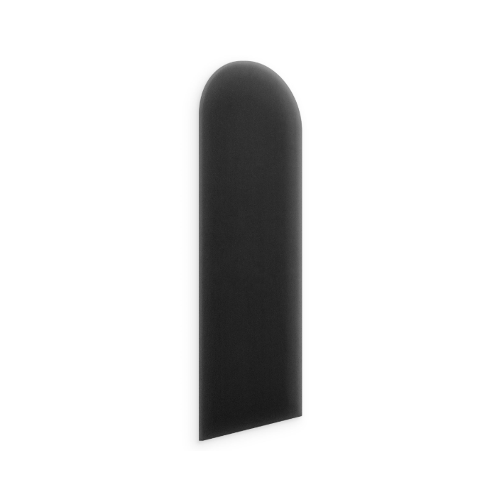 Polsterpaneel Magic Velvet Schwarz 20 cm